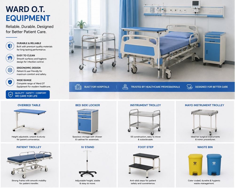 O.T. EQUIPMENTS / WARD O.T.
